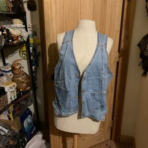 Levi Strauss denim collection women's vest